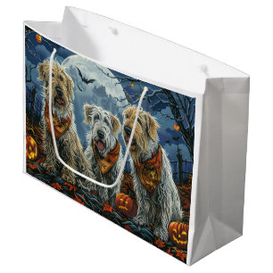 Grand Sac Cadeau Wolfhound Halloween Éffrayant