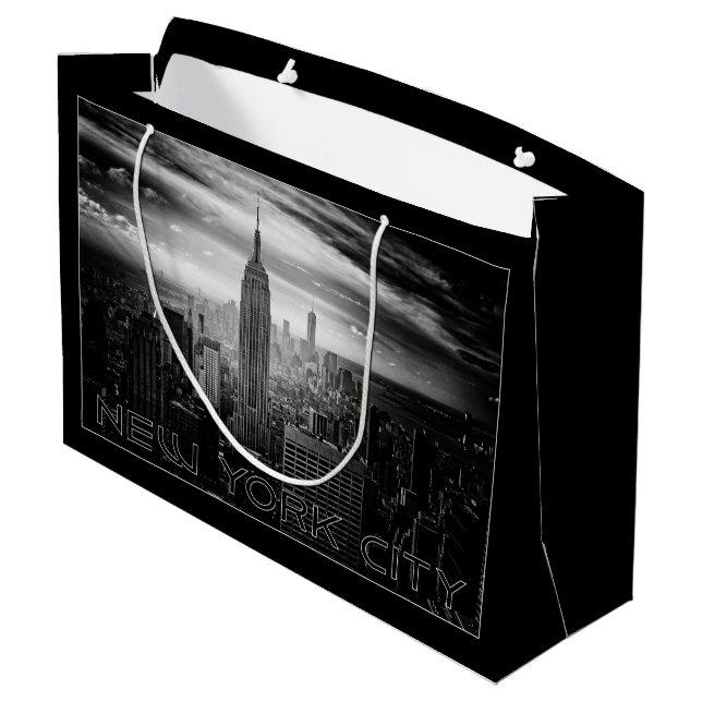 Grand sac de cadeau de NEW YORK CITY (Dos Angle)