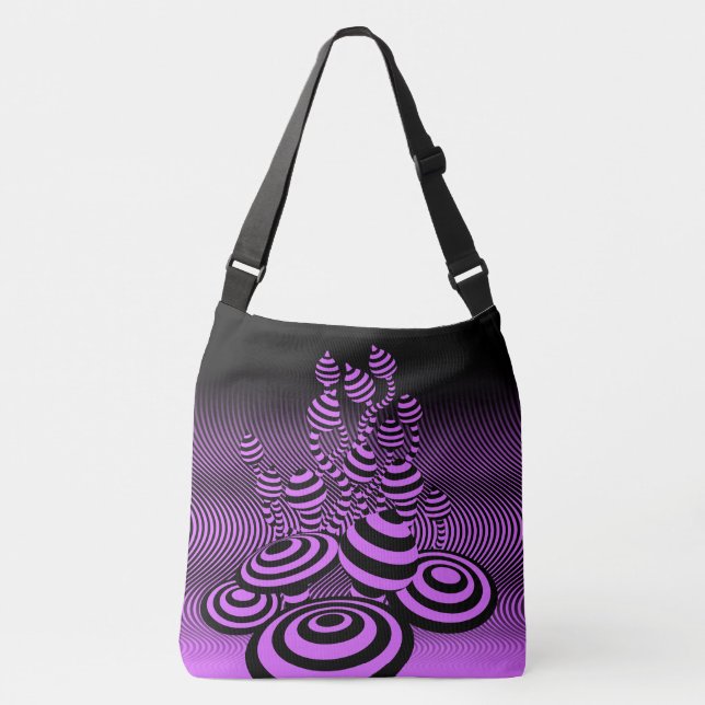 Grand sac de carrosserie Magic Mushrooms design op (Devant)