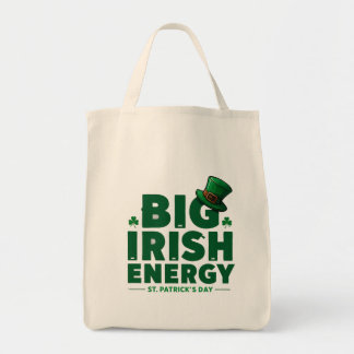 Grand Sac fourre-tout énergétique irlandais | Fête