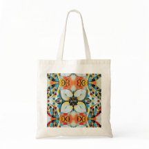 Grand Sac Fourre-Tout Fleur Bold