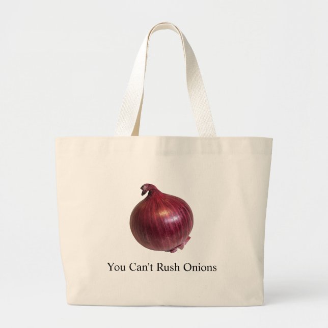 Grand Sac Fourre-Tout Oignons (Devant)