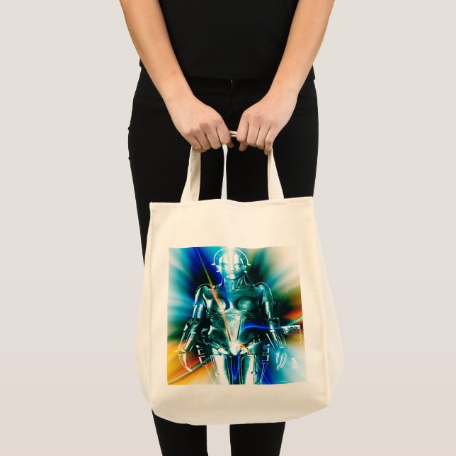 Grand Sac fourre-tout Star Light Robot (Devant (produit))