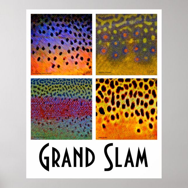 Grand Slam Trout Poster (Devant)