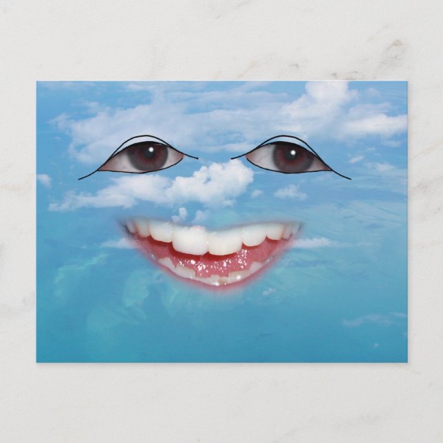 Grand sourire pour vous ! carte postale (Devant)