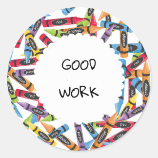 Grand Sticker de l'école de travail