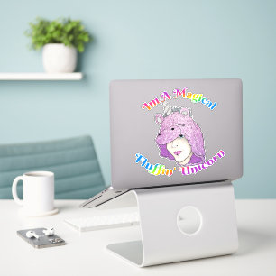 Grand Sticker en vinyle de 8 po x 8 po sur mesure