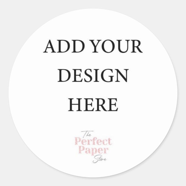 Grand Sticker rond (Devant)