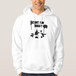 Grand sweat - shirt à capuche de logo de FFF