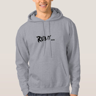 Grand sweat - shirt à capuche laid de BBQ