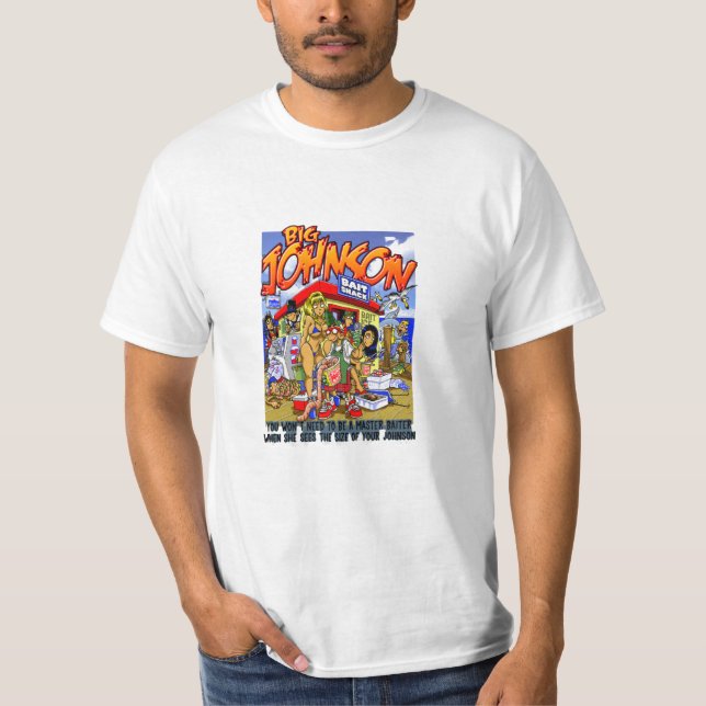 grand T-shirt classique Johnson (Devant)