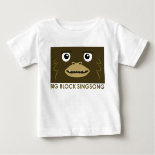 Grand T-shirt de bébé de pied de BBSS