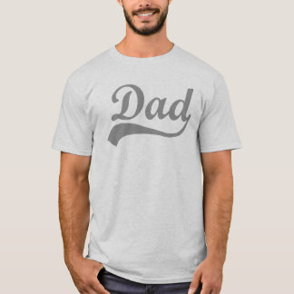 Grand T-shirt de biais de fête des pères de papa