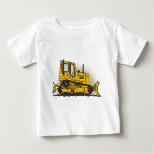 Grand T-shirt de nourrisson de bouteur de bouteur