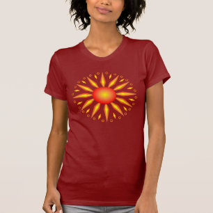 Grand T-shirt de Sun de solstice d'été