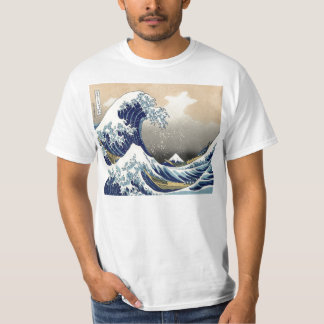 Grand T-shirt de vague
