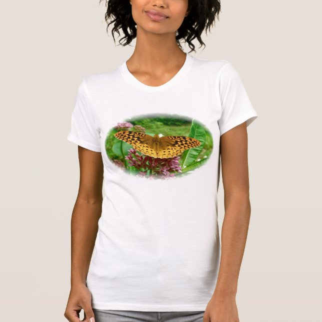 Grand T-shirt Fritillaire Éperonné (Devant)