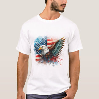 Grand T-Shirt Patriotique pour Hommes
