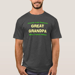 GRAND T-shirt personnalisable GRANDPA