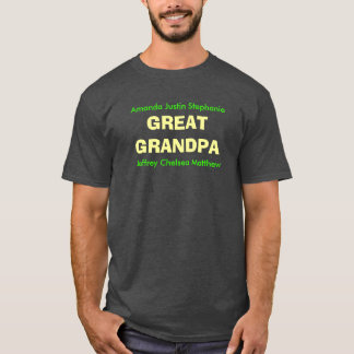 GRAND T-shirt personnalisable GRANDPA