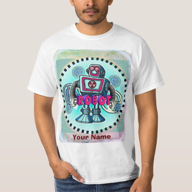 Grand T-Shirt Roboto (Devant)