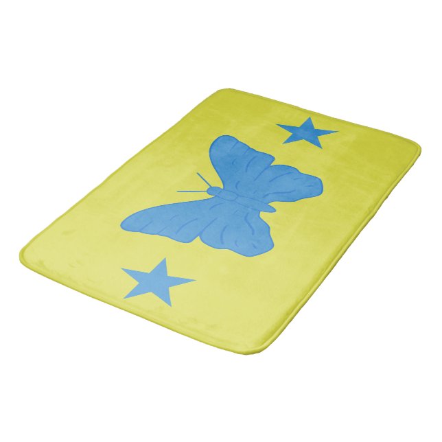 Grand tapis de bain avec le drapeau de Bady Bassit (Angle)