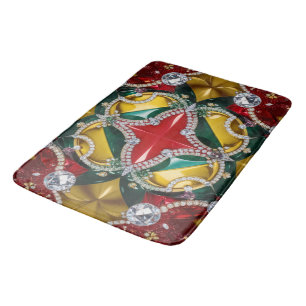Grand tapis de bain avec les couleurs de Los Angel