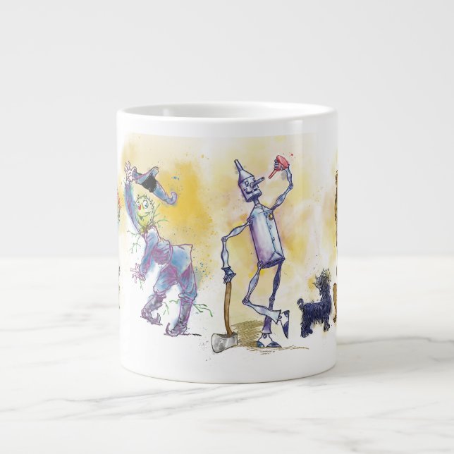 GRAND TASSE À CAFE LE MAGICIEN D'OZ (Devant)