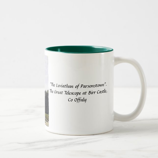 Grand télescope, Château de Birr, Mug Souvenir (Droit)