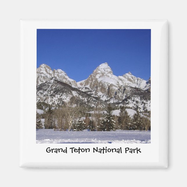 Grand Teton National Park Magnet (Devant)