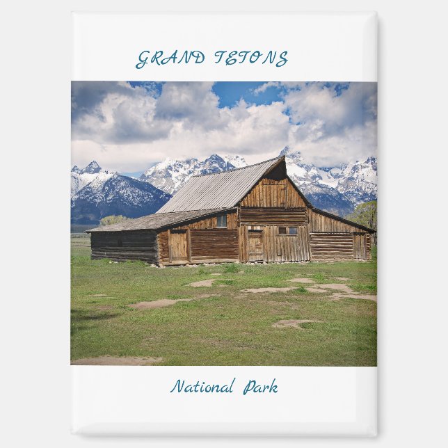 Grand Tetons Magnet (Recto)