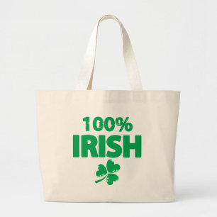 Grand Tote Bag 100 % irlandais