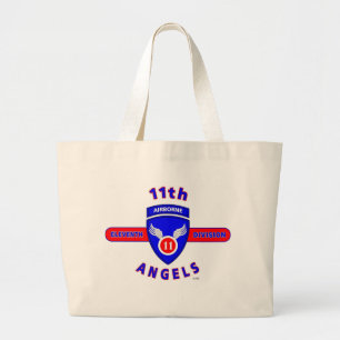 Grand Tote Bag 11ème DIVISION AÉROPORTÉE "ANGES "