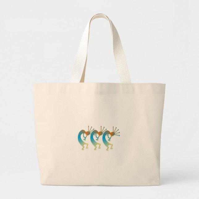Grand Tote Bag 3 kokopelli #34 (Devant)