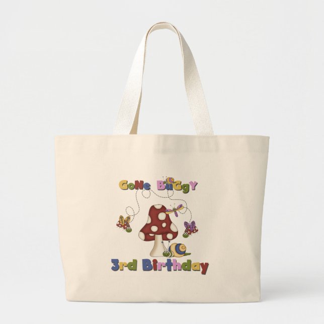 Grand Tote Bag 3ème Bogue T-shirts et cadeaux d'anniversaire (Devant)
