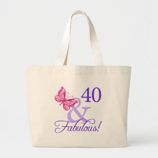 Grand Tote Bag 40 Et Fabuleux Anniversaire