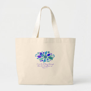 Grand Tote Bag 4h13 de Philippiens - je peux faire tout des