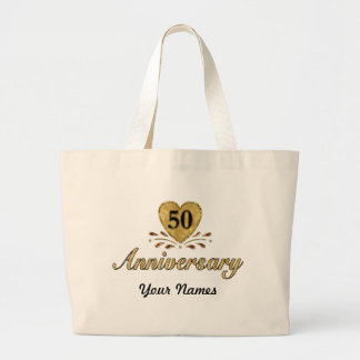 Grand Tote Bag 50e anniversaire - Or