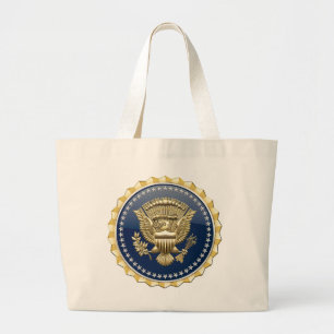 Grand Tote Bag [600] Insigne de service présidentiel [PSB]
