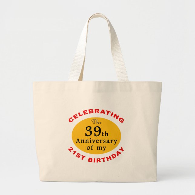 Grand Tote Bag 60e anniversaire Gag Dons (Devant)