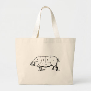 Grand Tote Bag 6 degrés de lard