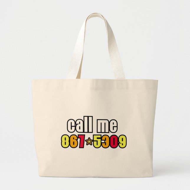 GRAND TOTE BAG 867-5309 (Devant)