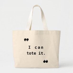 Grand Tote Bag 90 jours de fiancé - Angela Fans - Je peux le fou