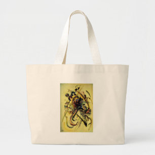 Grand Tote Bag À la voix inconnue de Kandinsky