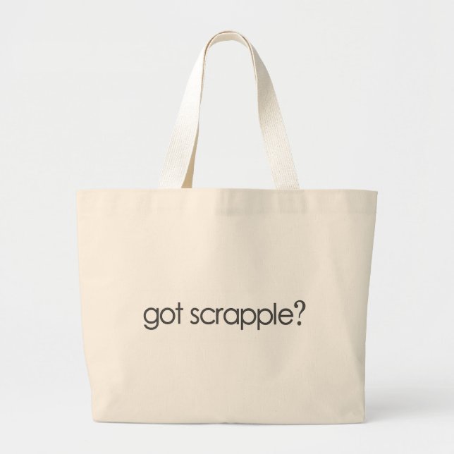 Grand Tote Bag ¬Â¥ obtenu de ‚de Scrappleã¯Â (Devant)