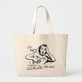 Grand Tote Bag A oublié la socialisation