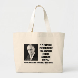 Grand Tote Bag À un nouveau contrat pour les personnes