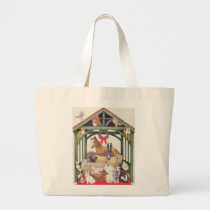 Grand Tote Bag Abrité