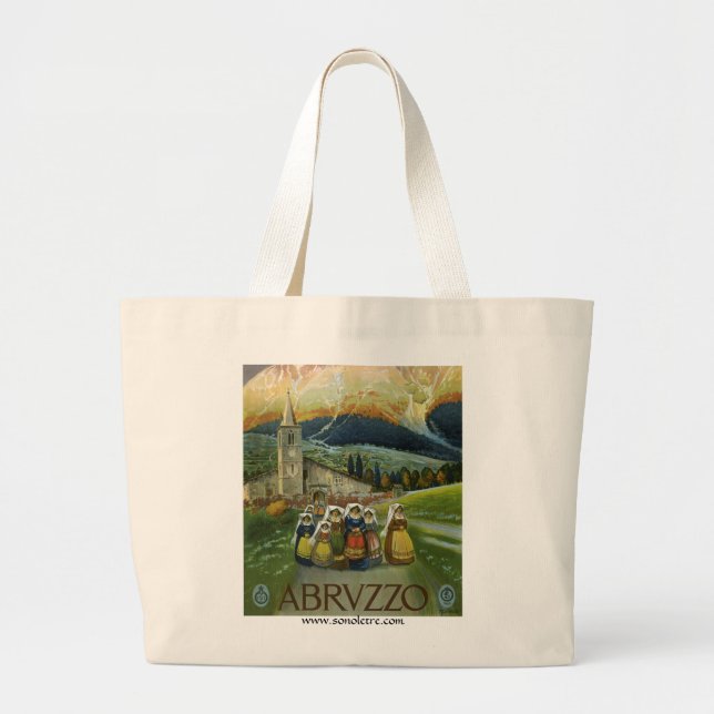 Grand Tote Bag Abruzzes (Devant)