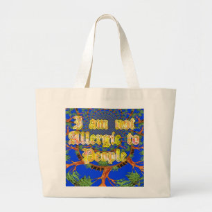 Grand Tote Bag Acacia Alchemy : Je ne suis pas allergique à l'art